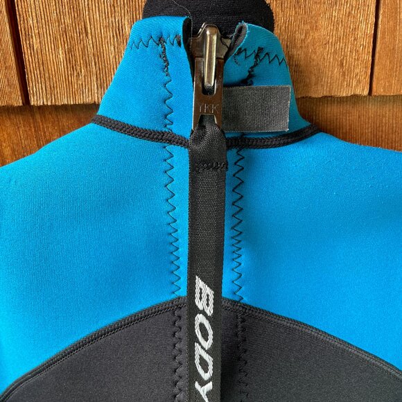 EUC Body Glove Blue and Black Short Sleeve Shorty Wetsuit in Men's ML - Picture 8 of 13